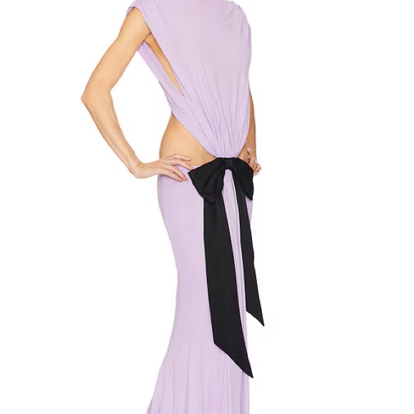 Helsa Constantina Dress In Amethyst - Picture 6 of 6